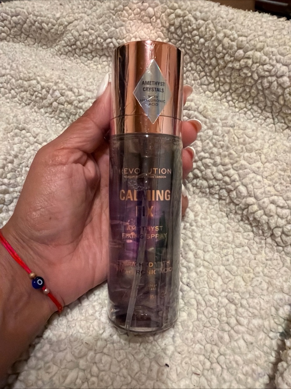 Revolution Calming Fix Setting Spray - Purple & Rose Gold
